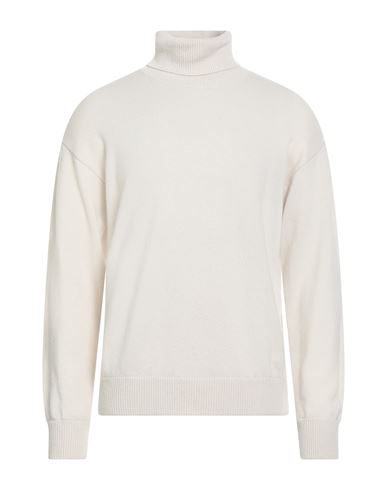 Roberto Collina Man Turtleneck Off White Size 38 Cashmere