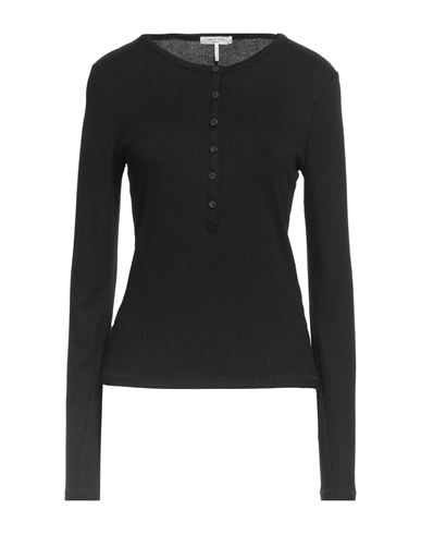 Rag & Bone Woman Sweater Black Size L Rayon, Polyester, Elastane