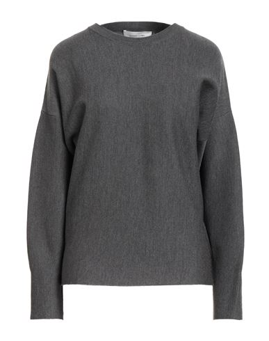 Liviana Conti Woman Sweater Charcoal Size 12 Virgin Wool In Gray
