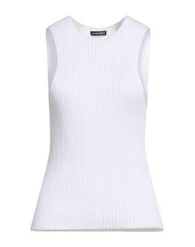 Ann Demeulemeester Woman Sweater White Size L Cotton In White