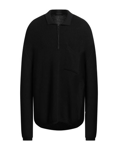 Hevo Hevò Man Sweater Black Size L Virgin Wool, Acrylic