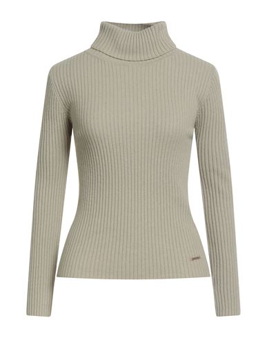 Goa Goa Woman Turtleneck Sage Green Size M Wool