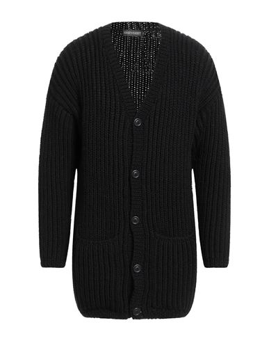 Casey∘casey Man Cardigan Black Size M Wool In Black