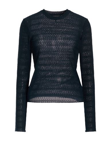 Rag & Bone Woman Sweater Midnight Blue Size M Polyester, Elastane