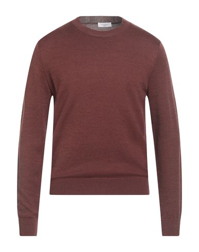 Become Man Sweater Brown Size 40 Virgin Wool, Acrylic In Brown