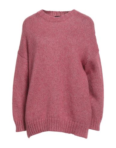 Weekend Max Mara Woman Sweater Antique Rose Size M Metallic Fiber, Polyamide, Mohair Wool, Wool In Pink