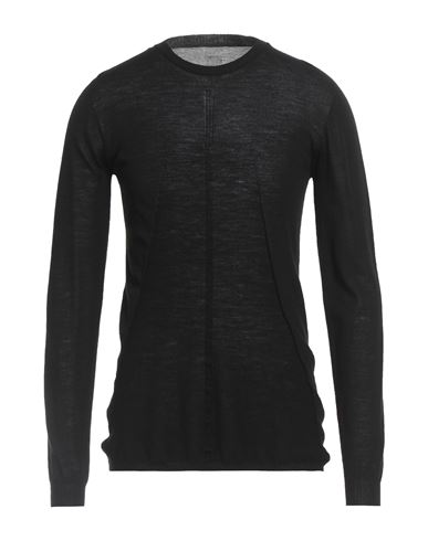 Rick Owens Man Sweater Black Size M Virgin Wool