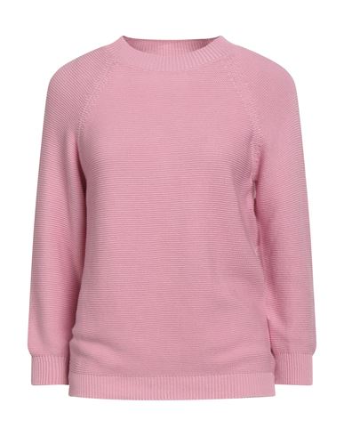Weekend Max Mara Woman Sweater Pink Size Xl Cotton In Purple
