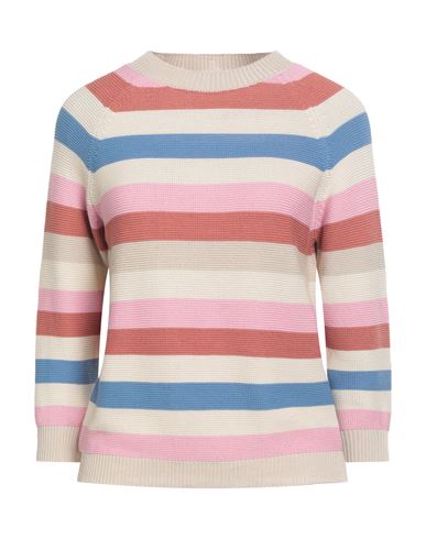 Weekend Max Mara Womens Multicolour Linz Striped Cotton Jumper In Multi