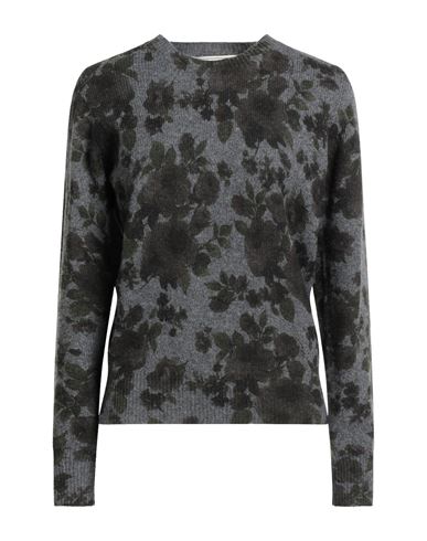 Blumarine Woman Sweater Charcoal Size 8 Wool, Polyamide