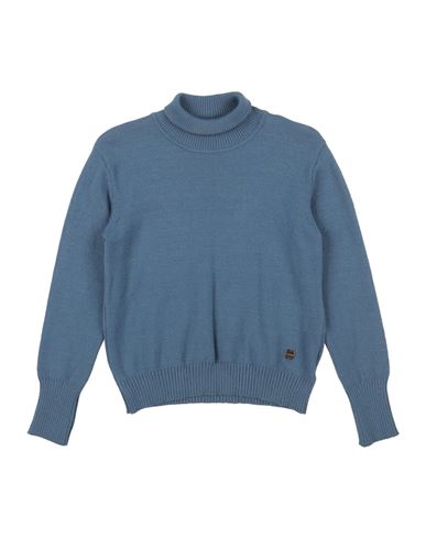 Gaudì Toddler Boy Turtleneck Light Blue Size 6 Viscose, Polyester, Polyamide In Blue