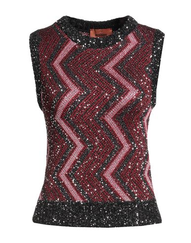 Missoni Vest With Macro Zig Zag And Sequins