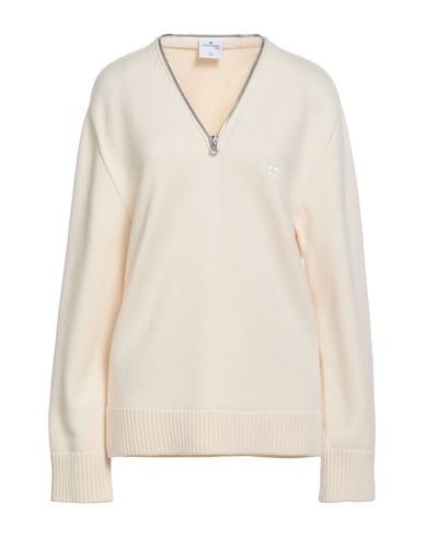 Courrèges Pullover Mujer Marfil M Mujer