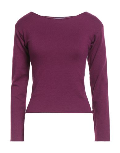 Soallure Woman Sweater Plum Size S Viscose, Polyester, Polyamide