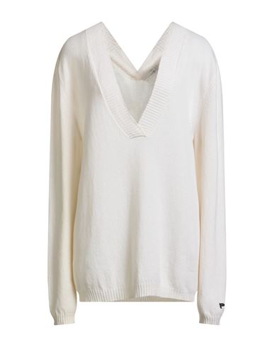 Philosophy Di Lorenzo Serafini Woman Sweater Ivory Size 12 Wool, Cashmere In White