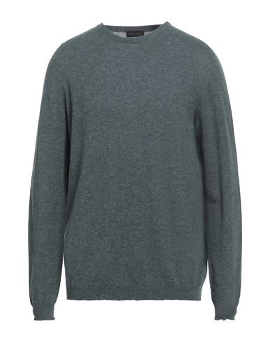 Roberto Collina Man Sweater Deep Teal Size 44 Cashmere In Green
