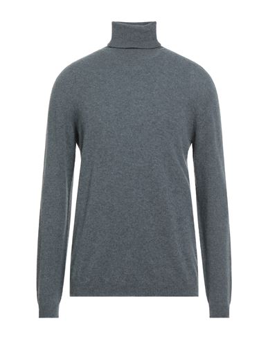 Roberto Collina Man Turtleneck Grey Size 44 Cashmere In Gray