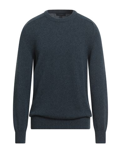 Sease Man Sweater Navy Size Xl Cashmere In Blue