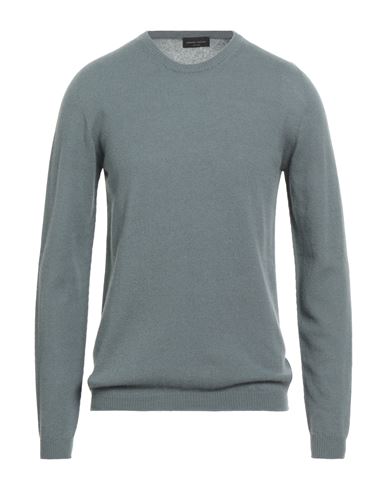 Roberto Collina Man Sweater Grey Size 40 Cashmere In Gray