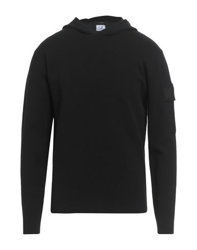 C.p. Company C. P. Company Man Sweater Black Size Xl Lambswool, Polyester In Black