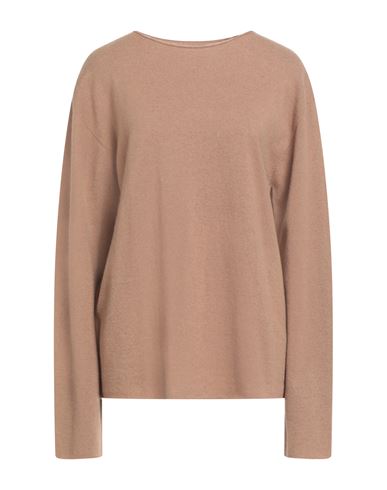 Jil Sander+ Woman Sweater Camel Size 8 Cashmere In Brown