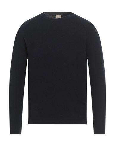 H953 Man Sweater Midnight Blue Size 44 Wool, Polyamide, Elastane In Black