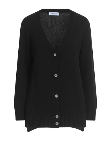 Gran Sasso Woman Cardigan Black Size 8 Virgin Wool, Viscose, Cashmere In Black