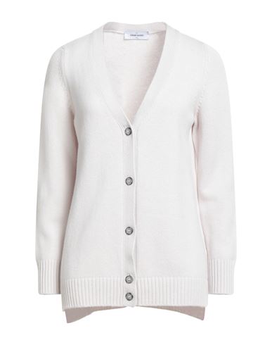 Gran Sasso Woman Cardigan Off White Size 16 Virgin Wool, Viscose, Cashmere In White