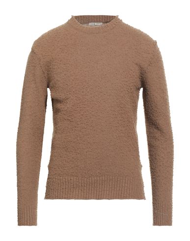 L.b.m 1911 L. B.m. 1911 Man Sweater Camel Size 40 Wool, Polyamide In Brown