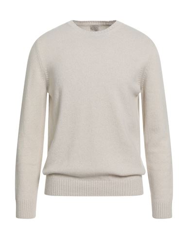H953 Man Sweater Ivory Size 44 Merino Wool, Cashmere In White