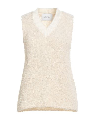 Ballantyne Woman Sweater Beige Size 8 Virgin Wool, Polyamide, Polyester