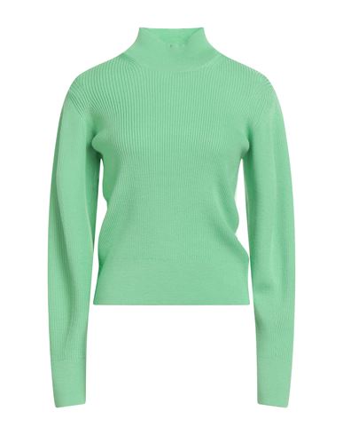Majestic Filatures Woman Turtleneck Green Size 1 Merino Wool In Green