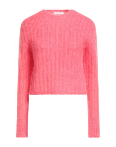 Majestic Filatures Woman Sweater Coral Size 1 Mohair Wool, Polyamide, Merino Wool