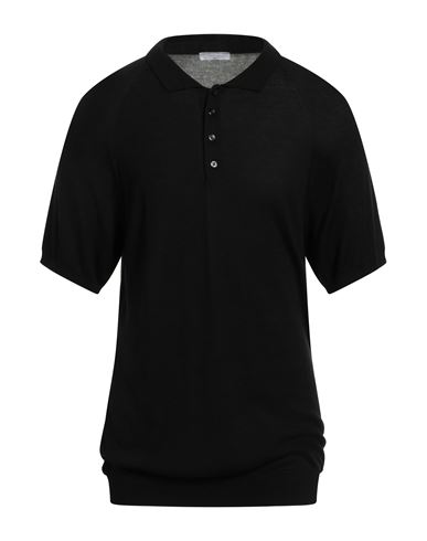 Majestic Filatures Man Sweater Black Size M Silk, Viscose In Black