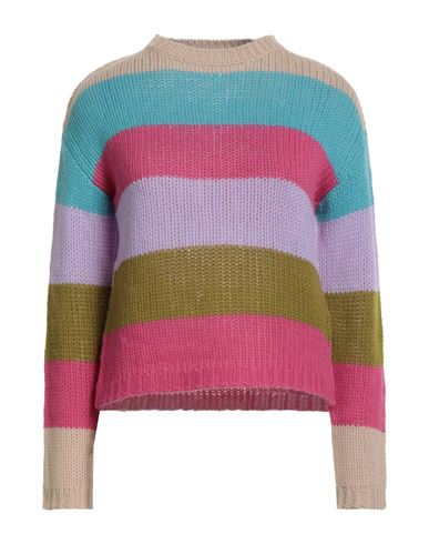 Weekend Max Mara Woman Sweater Magenta Size L Cashmere In Pink
