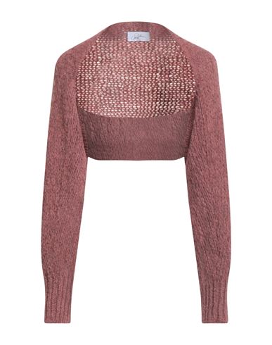 Soallure Woman Cardigan Antique Rose Size S Acrylic, Alpaca Wool, Wool, Polyamide
