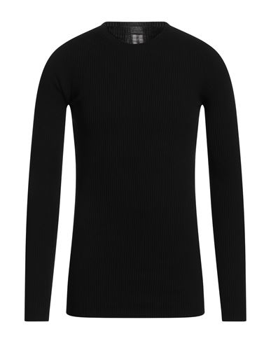 Rick Owens Man Sweater Black Size L Viscose, Polyester