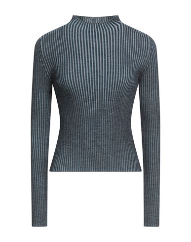 Roberto Collina Woman Turtleneck Midnight Blue Size S Wool In Multi