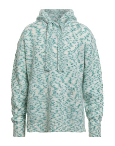 Roberto Collina Man Sweater Ivory Size 42 Merino Wool In Green