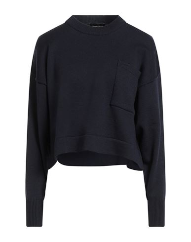 Roberto Collina Woman Sweater Midnight Blue Size S Wool, Alpaca Wool