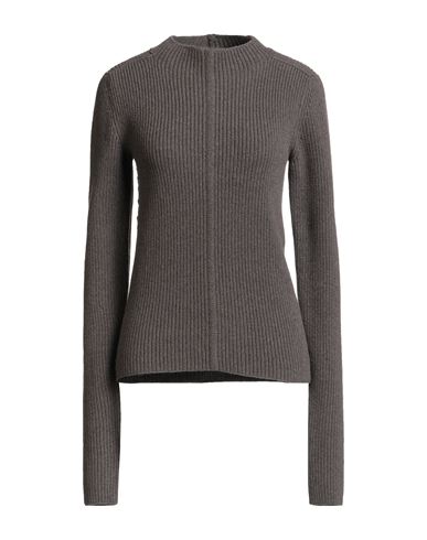 Rick Owens Woman Sweater Grey Size L Cashmere, Wool In Gray