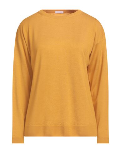 Rossopuro Woman Sweater Marigold Size L Wool, Silk, Cashmere