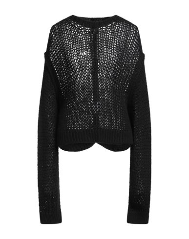 Rick Owens Black Champion Edition Jumbo Sweatshirt In Black
