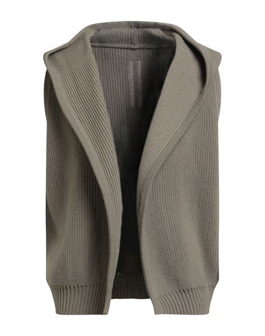 Rick Owens Man Cardigan Military Green Size L Virgin Wool