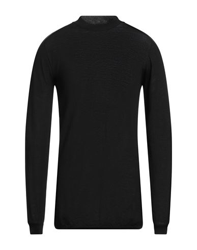 Rick Owens Man Sweater Black Size M Virgin Wool