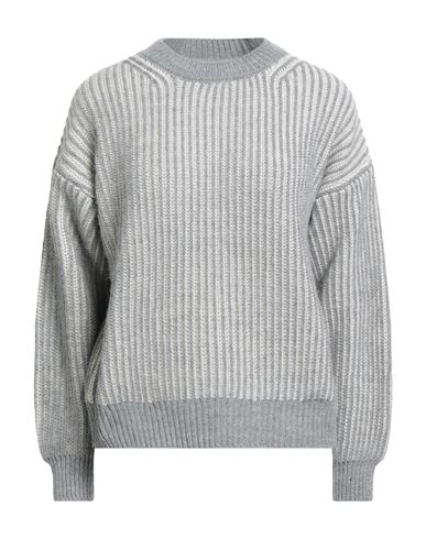 Fred Mello Woman Sweater Grey Size 2 Acrylic, Viscose, Wool, Alpaca Wool