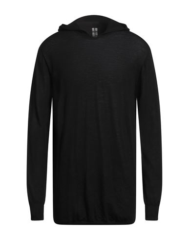 Rick Owens Man Sweater Black Size L Virgin Wool