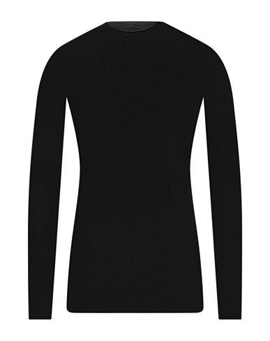 Rick Owens Man Sweater Black Size M Virgin Wool