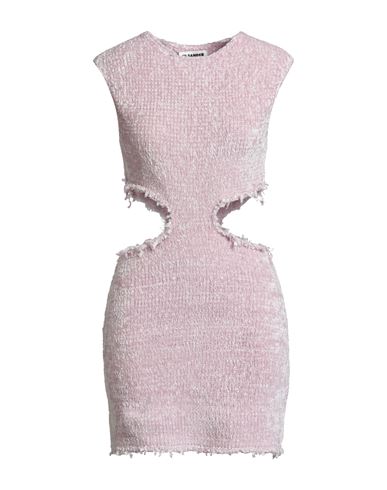 Jil Sander Woman Mini Dress Pink Size 2 Silk, Cotton