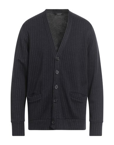 Undercover Man Cardigan Midnight Blue Size 4 Acrylic, Wool In Blue
